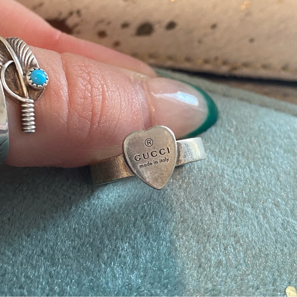 Gucci Heart Ring Size 6 - Picture 5 of 5